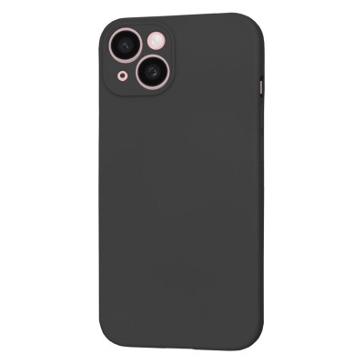 Husa silicon iPhone 15 Techsuit SoftFlex, negru - 1