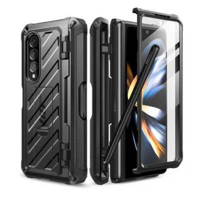 Husa pentru Samsung Galaxy Z Fold4 - Supcase Unicorn Beetle Pro - Black - 1