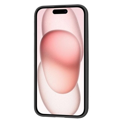 Husa silicon iPhone 15 Techsuit SoftFlex, negru - 2