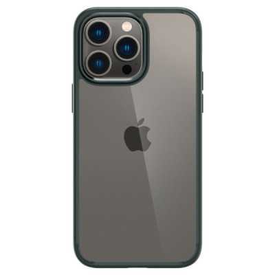 Husa pentru iPhone 14 Pro - Spigen Ultra Hybrid - Abyss Green - 3