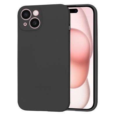 Husa silicon iPhone 15 Techsuit SoftFlex, negru - 3