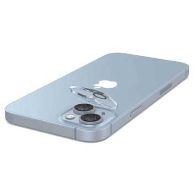 Folie Camera pentru iPhone 14 / 14 Plus (set 2) - Spigen Glas.tR Optik - Crystal Clear - 7