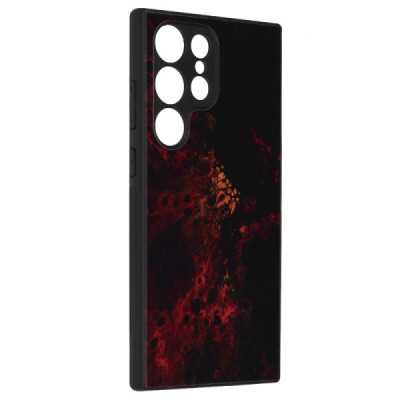 Husa pentru Samsung Galaxy S23 Ultra - Techsuit Glaze Series - Red Nebula - 5