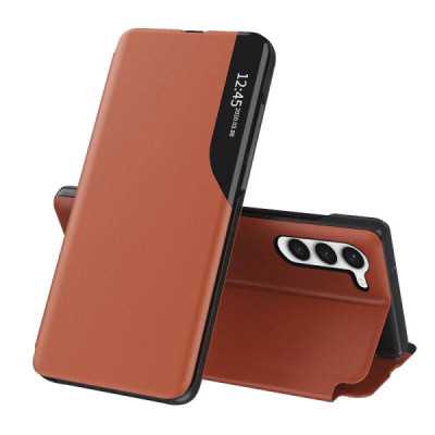 Husa pentru Samsung Galaxy S23 - Techsuit eFold Series - Orange - 1