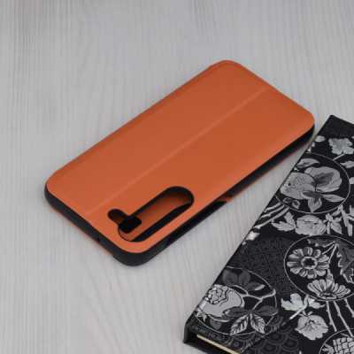 Husa pentru Samsung Galaxy S23 - Techsuit eFold Series - Orange - 2