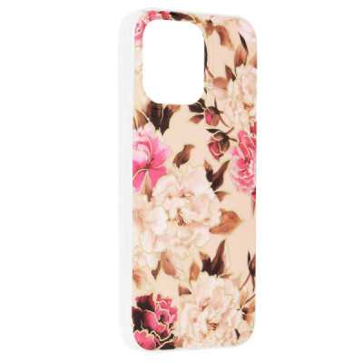 Husa pentru iPhone 14 Pro Max - Techsuit Marble Series - Mary Berry Nude - 2