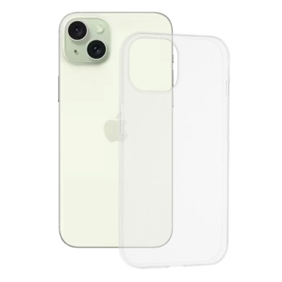 Husa iPhone 15 Plus Techsuit Clear Silicone, transparenta - 1 Husa iPhone 15 Plus Techsuit Clear Silicone, transparenta - 1