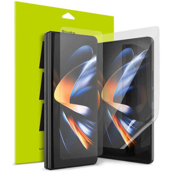 Folie pentru Samsung Galaxy Z Fold 4, Ringke Dual Easy Full, transparent