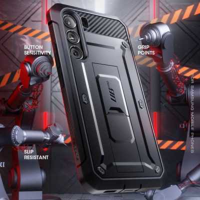 Husa pentru Samsung Galaxy S23 Plus - Supcase Unicorn Beetle Pro - Black - 6