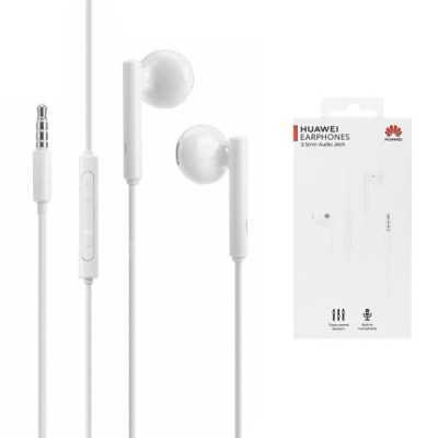 Casti Audio Jack Cu Microfon - Huawei (AM115) - White (Blister Packing) - 1