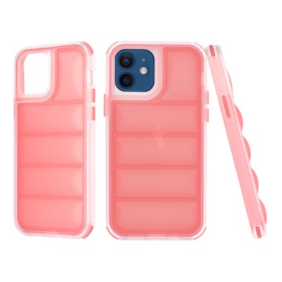 Husa iPhone 12 Techsuit Wave Shield, rosu - 1