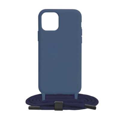 Husa pentru iPhone 11 Pro - Techsuit Crossbody Lanyard - Blue - 8