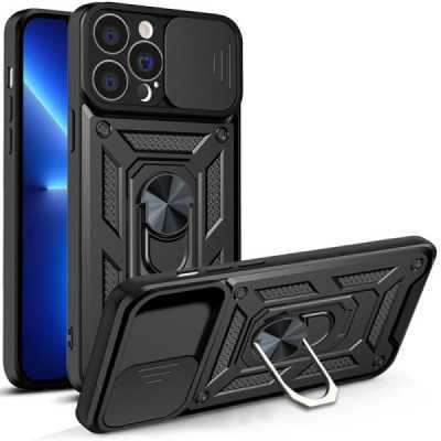 Husa pentru iPhone 13 Pro Max - Techsuit CamShield Series - Black - 1