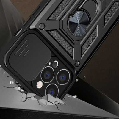 Husa pentru iPhone 13 Pro Max - Techsuit CamShield Series - Black - 6