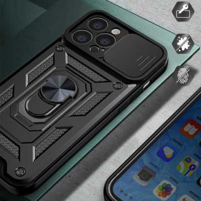 Husa pentru iPhone 13 Pro Max - Techsuit CamShield Series - Black - 7