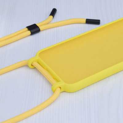 Husa pentru Honor X8a - Techsuit Crossbody Lanyard - Yellow - 2