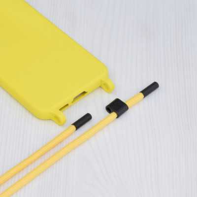 Husa pentru Oppo Reno8 T - Techsuit Crossbody Lanyard - Yellow - 4