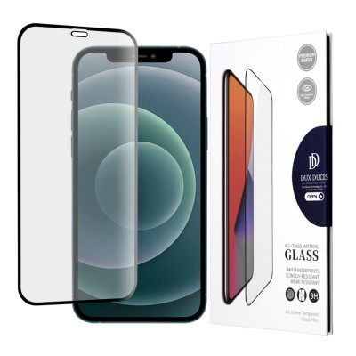 Folie Sticla iPhone 12 Pro Max Dux Ducis Tempered Glass - Negru - 1 Folie Sticla iPhone 12 Pro Max Dux Ducis Tempered Glass - Negru - 1