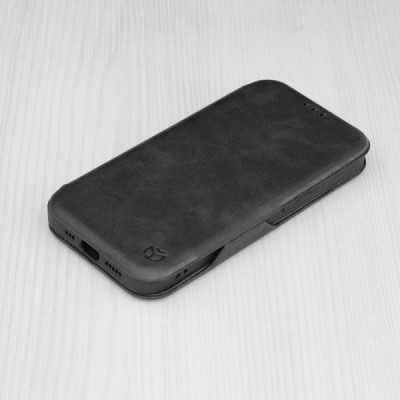 Husa pentru iPhone 14 Techsuit Safe Wallet Plus, Black - 5