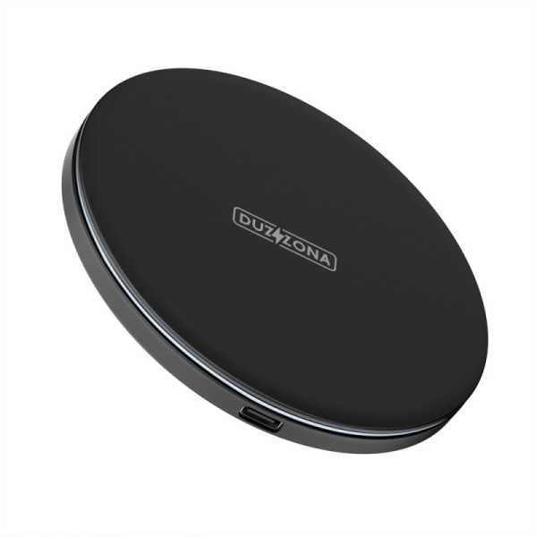 Incarcator Wireless Universal 15W, Duzzona (W8), negru