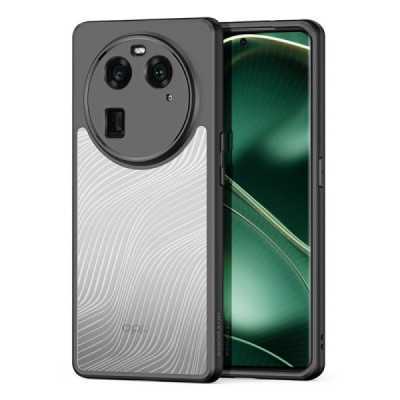 Husa pentru Oppo Find X6 - Dux Ducis Aimo Series - Black - 1