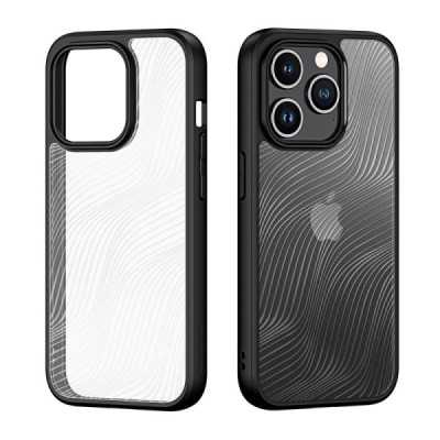 Husa pentru iPhone 15 Pro - Dux Ducis Aimo Series - Black - 2