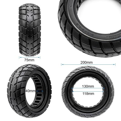 Cauciuc plin trotineta electrica Kukirin G2 pro (model 2023) Ultra-light Offroad 8.5x3 - Linie neagra - 1 Cauciuc plin trotineta electrica Kukirin G2 pro (model 2023) Ultra-light Offroad 8.5x3 - Linie neagra - 1