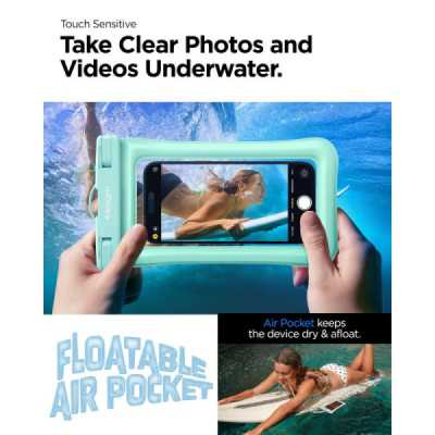 Husa universala pentru telefon - Spigen Waterproof Case A610 - Mint - 2