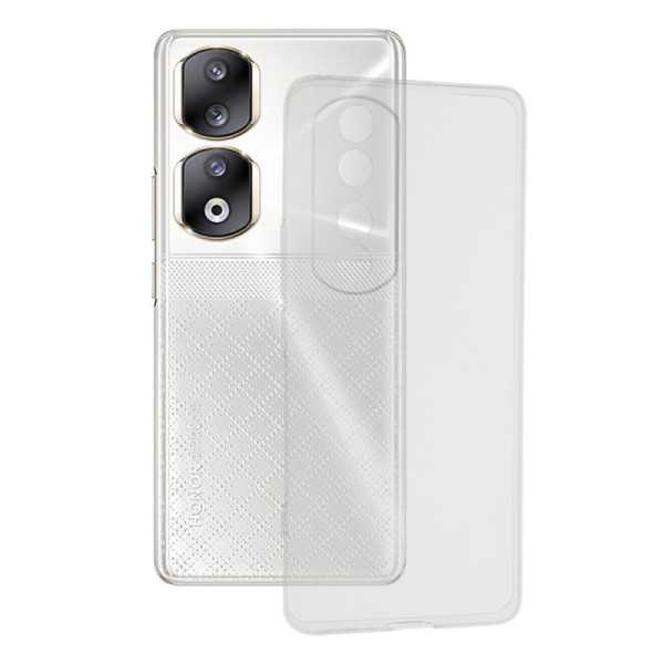 Husa pentru Honor 90 Pro - Techsuit Clear Silicone - Transparent