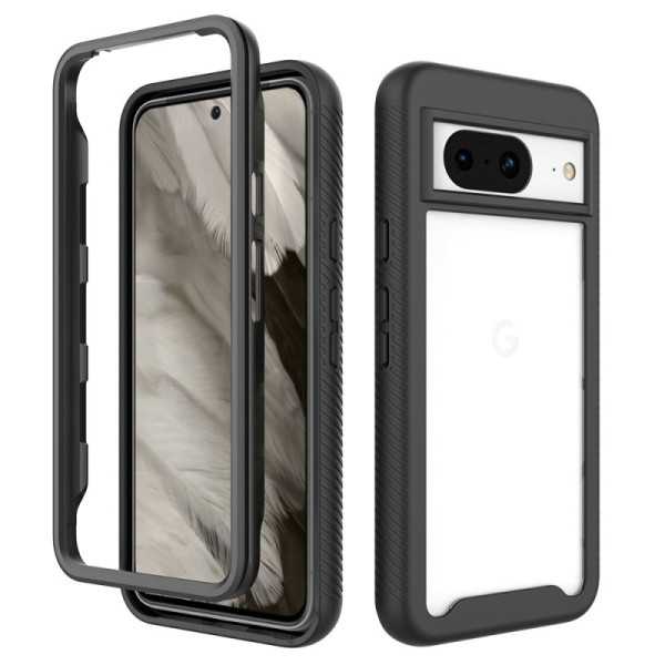 Husa pentru Google Pixel 8 + Folie - Techsuit Defense360 Pro - Black