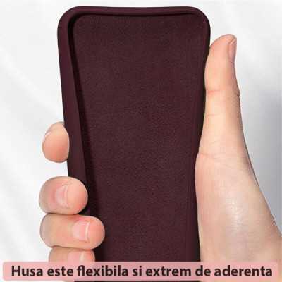 Husa pentru iPhone 15 - Techsuit Soft Edge Silicone - Plum Violet - 5