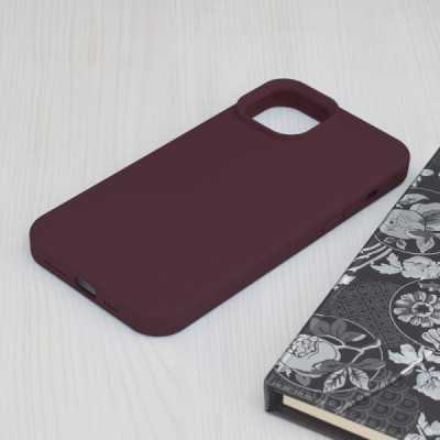 Husa pentru iPhone 15 Plus - Techsuit Soft Edge Silicone - Plum Violet - 3