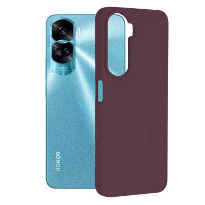 Husa pentru Honor 90 Lite - Techsuit Soft Edge Silicone - Plum Violet - 1