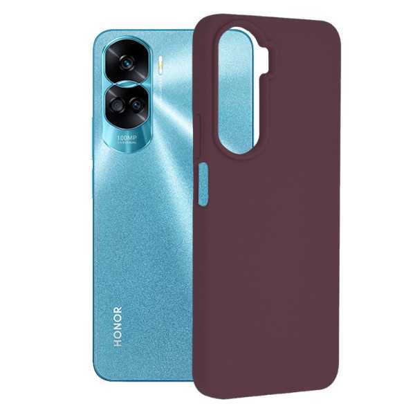 Husa pentru Honor 90 Lite - Techsuit Soft Edge Silicone - Plum Violet