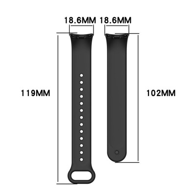 Bratara Xiaomi Mi Band 8 NFC Techsuit, negru, W014 - 2 Bratara Xiaomi Mi Band 8 NFC Techsuit, negru, W014 - 2