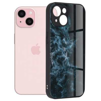 Husa pentru iPhone 15 - Techsuit Glaze Series - Blue Nebula - 1