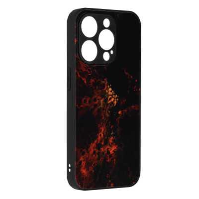 Husa pentru iPhone 15 Pro - Techsuit Glaze Series - Red Nebula - 5