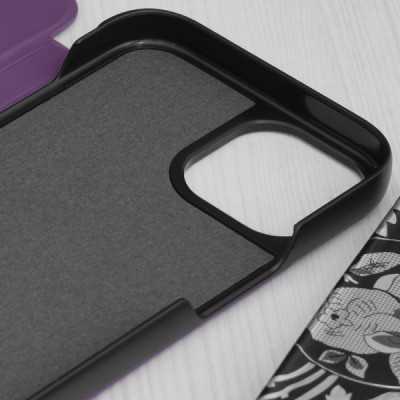 Husa pentru iPhone 15 - Techsuit eFold Series - Purple - 3