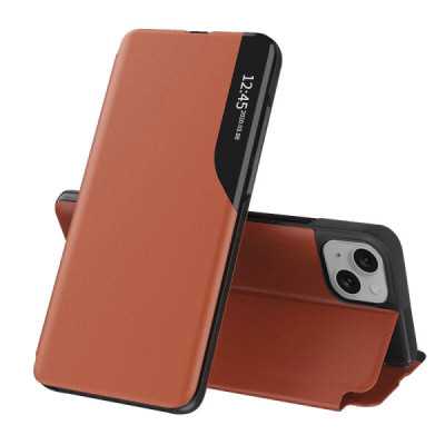 Husa pentru iPhone 15 - Techsuit eFold Series - Orange - 1