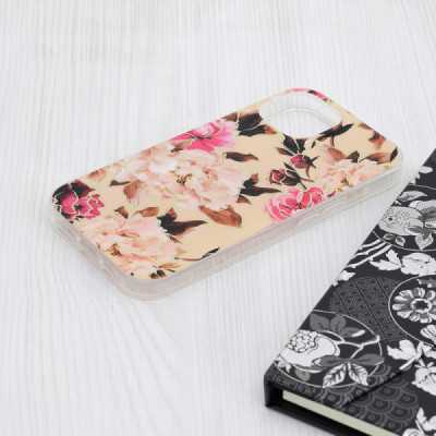 Husa pentru iPhone 15 - Techsuit Marble Series - Mary Berry Nude - 3