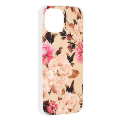 Husa pentru iPhone 15 - Techsuit Marble Series - Mary Berry Nude - 6