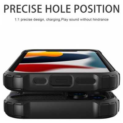 Husa pentru iPhone 15 Pro - Techsuit Hybrid Armor - Black - 4