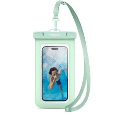 Husa universala pentru telefon - Spigen Waterproof Case A601 - Mint - 1