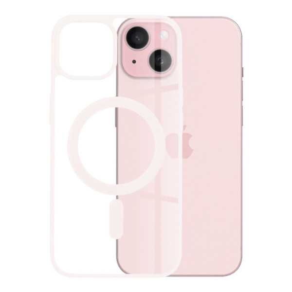 Husa pentru iPhone 15 - Techsuit MagSafe Pro - Nude Pink