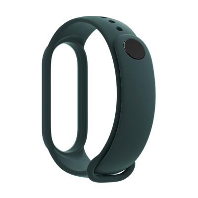 Curea Xiaomi Mi Band 5 / 5 NFC / 6 / 6 NFC / Amazfit Band 5 Techsuit, verde inchis, W013 - 2 Curea Xiaomi Mi Band 5 / 5 NFC / 6 / 6 NFC / Amazfit Band 5 Techsuit, verde inchis, W013 - 2