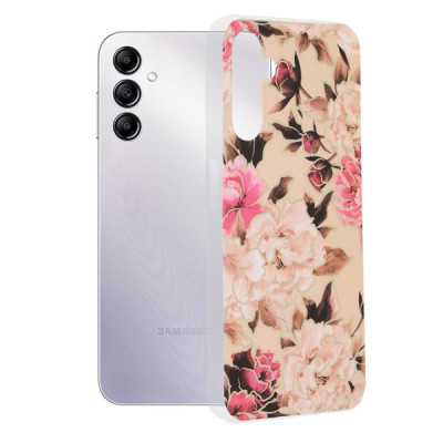 Husa pentru Samsung Galaxy A14 4G / A14 5G - Techsuit Marble Series - Mary Berry Nude - 1