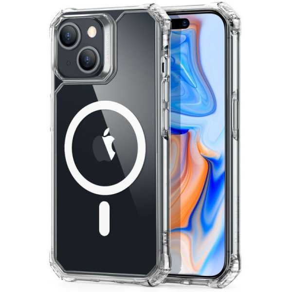 Husa pentru iPhone 15 Plus - ESR Air Armor HaloLock - Clear