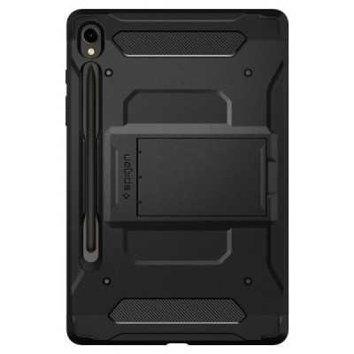 Husa pentru Samsung Galaxy Tab S9 - Spigen Tough Armor Pro - Black - 3