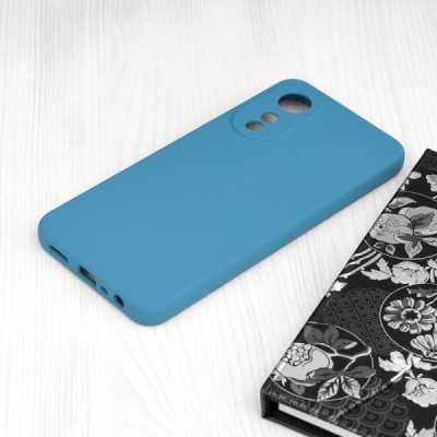 Husa pentru Oppo A78 4G - Techsuit Soft Edge Silicone - Denim Blue - 3