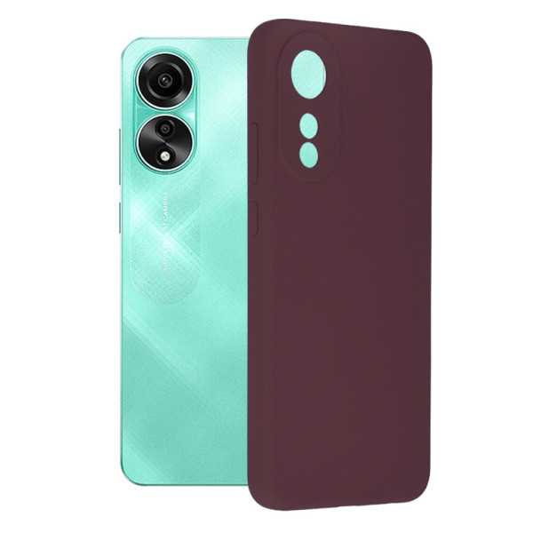 Husa pentru Oppo A78 4G - Techsuit Soft Edge Silicone - Plum Violet